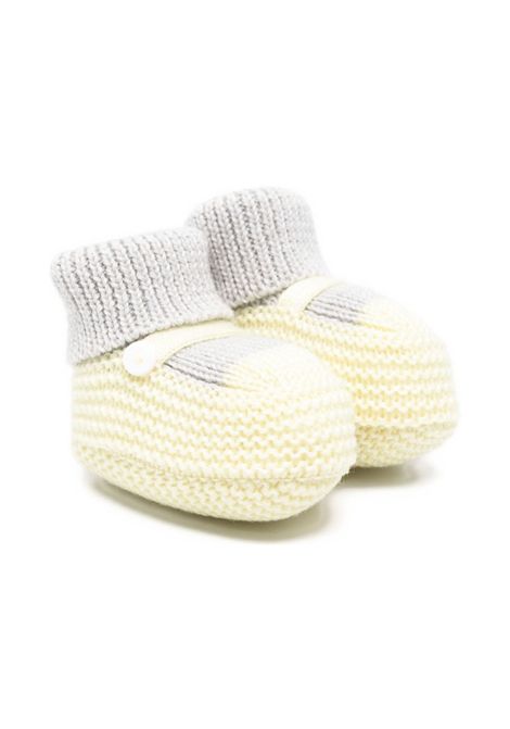 Scarpe da culla LITTLE BEAR | 2138GRIGIO/GIALLO